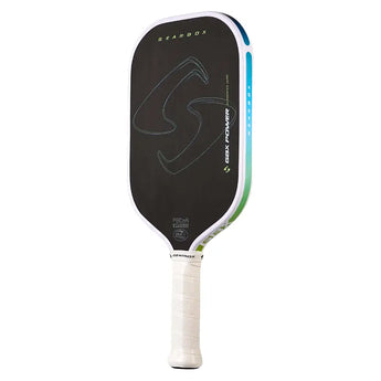GBX Power Elongated 16mm Pickleball Paddle Black and Blue,Pickleball Paddles,Gearbox,,,Tennis Express,GBX-P-HY-2