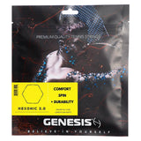 Genesis Hexonic 2.0 Tennis String, Genesis, Yellow, Tennis Express, GEH2:SET-F26-YELLOW-1