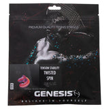 Genesis Twisted Razor Tennis String Black,Strings,Genesis,,,Tennis Express,GETRSET-F2601copy