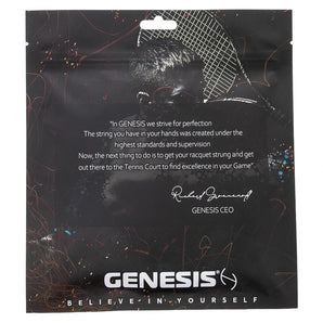 Genesis Twisted Razor Tennis String Black,Strings,Genesis,,,Tennis Express,GETRSET-F2602copy