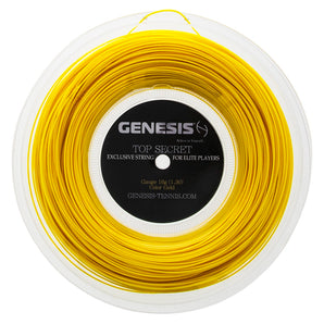 Genesis Top Secret Tennis Reel,Strings,Genesis,Gold,16,Tennis Express,GETSR-F26_1_copy
