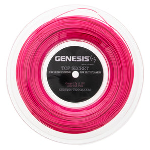 Genesis Top Secret Tennis Reel,Strings,Genesis,Fierce Pink,17,Tennis Express,GETSR-F26copy