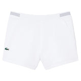 Women's Heritage Tennis Short,Apparel,Lacoste,001 White,2(EUR34),Tennis Express,GF0231-001