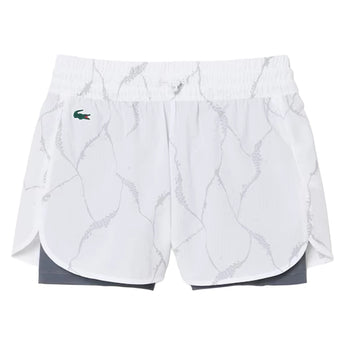Women's Players Tennis Short White and Urban,Apparel,Lacoste,,,Tennis Express,GF6845-Z13F26-2webp