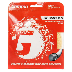 TNT2 Fat Core XL Tennis String-Strings-Gamma-GFCXLSET-1-Tennis Express