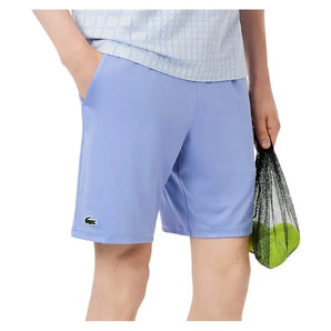 Men's On Court Players Mesh 8 Inch Tennis Short Delphinium-Apparel-Lacoste-GH4775-5QDF25-Tennis Express