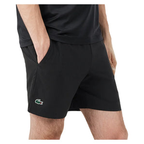 Men's Players Tennis Short Black, Lacoste, Tennis Express, GH6739-031F26-7