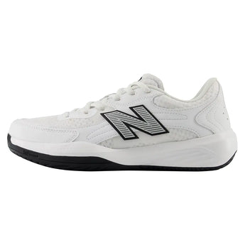 Juniors' 696v7 Tennis Shoes White and Black,Footwear,New Balance,,,Tennis Express,GH6962Y4-1