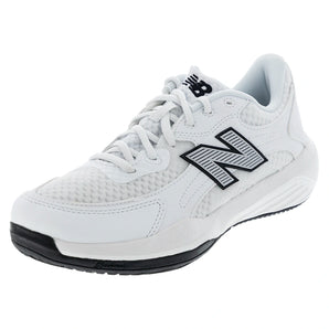 Juniors' 696v7 Tennis Shoes White and Black,Footwear,New Balance,White/Black,10.5C,Tennis Express,GH6962Y4-F26copy