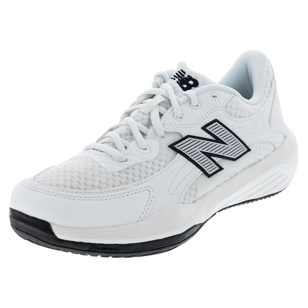 Juniors' 696v7 Tennis Shoes White and Black,Footwear,New Balance,White/Black,10.5C,Tennis Express,GH6962Y4-F26copy