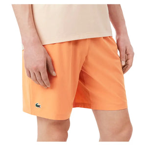 Men's Roland Garros Novak Djokovic 8 Inch Tennis Short Blossom and White,Apparel,Lacoste,,,Tennis Express,GH7413-4AF-3
