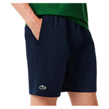 Men's Novak Djokovic Ultra-Dry Woven 8 Inch Tennis Short Navy Blue and Calathea-Apparel-Lacoste-GH7413-RIJH25-1-669519Tennis Express