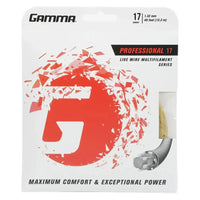 Live Wire Professional Tennis Sting Natural-Strings-Gamma-GLWP-SET1-Tennis Express