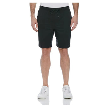 Men's Solid Athletic 9 Inch Tennis Short Caviar-Apparel-Grand Slam-GSBSC0H5-002S23-Tennis Express