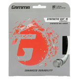 Synthetic Gut with Wearguard 16G Tennis String-Strings-Gamma-GSGW16-B_d13d008b-791a-4d9d-8301-d101866fc72e-Tennis Express