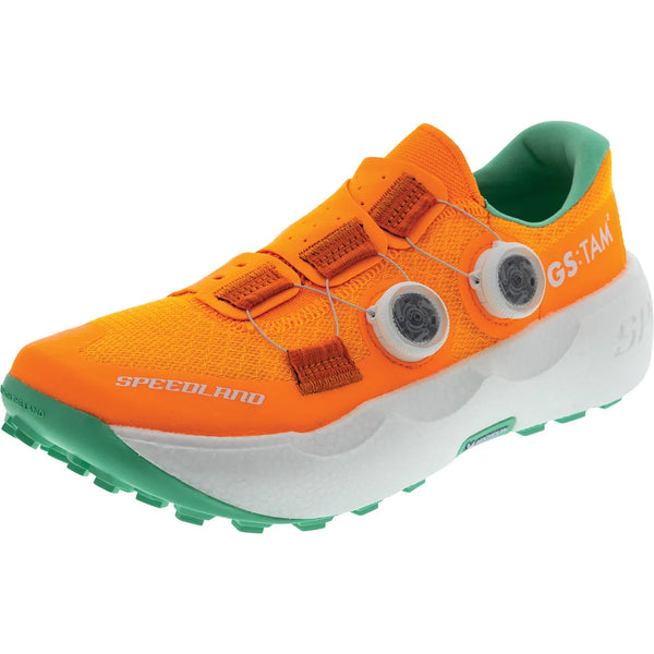 Unisex GS:TAM2 Running Shoes, Speedland, Orange/Green, Tennis Express, GS:TAM2-F26-ORANGE-GREEN-3