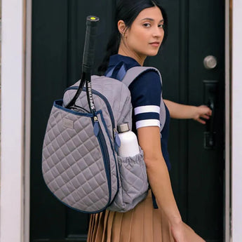Women's Game On Tennis Backpack-Bags-Ame and Lulu-GTBP-32-6-7-[Sku]-Tennis Express