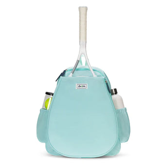 Women's Game On Tennis Backpack-Bags-Ame and Lulu-GTBP-4-Seafoam-Tennis Express