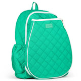 Women's Game On Tennis Backpack-Bags-Ame and Lulu-GTBP-BBB-Jade-1-[Sku]-Tennis Express