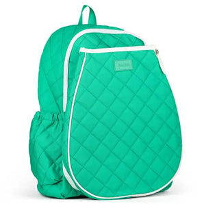 Women's Game On Tennis Backpack-Bags-Ame and Lulu-GTBP-BBB-Jade-1-[Sku]-Tennis Express