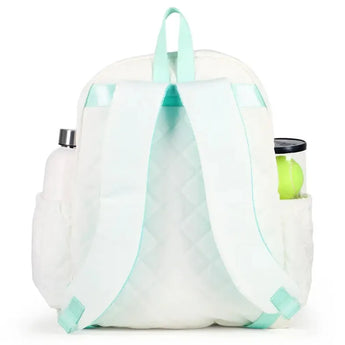 Women's Game On Tennis Backpack-Bags-Ame and Lulu-GTBP-BBB-OWLB-3-11-[Sku]-Tennis Express