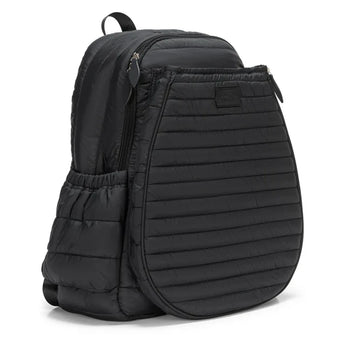 Women's Game On Tennis Backpack Puffer-Bags-Ame and Lulu-GTBP-PUF-Navy2-Tennis Express
