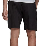 Men's Paris Ergo 9 Inch Tennis Short Black and White-Apparel-Adidas-HA2557-9-S22-1-Tennis Express
