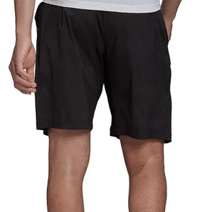 Men's Paris Ergo 9 Inch Tennis Short Black and White-Apparel-Adidas-HA2557-9-S22-1-Tennis Express