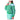Women's Haley Tennis Sweater Green and Light Blue-Apparel-Bubble-HALS-GLB-Tennis Express