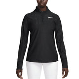 Women's Dri-Fit Advantage Tour 1/2 Zip Long Sleeve Tennis Top-Apparel-Nike-HF6582-010-Tennis Express