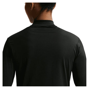 Women's Dri-Fit Victory 1/2 Zip Long Sleeve Tennis Top,Apparel,Nike,,,Tennis Express,HF6586-010_1