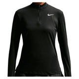 Women's Dri-Fit Victory 1/2 Zip Long Sleeve Tennis Top,Apparel,Nike,,,Tennis Express,HF6586-010_5