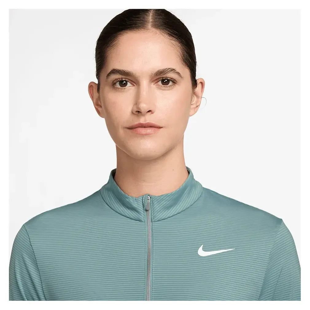 Women's Dri-FIT UV Victory Half Zip Tennis Top | Tennis Express