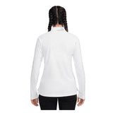 Women's Dri-Fit Victory 1/2 Zip Long Sleeve Tennis Top-Apparel-Nike-HF6586-100_1-Tennis Express
