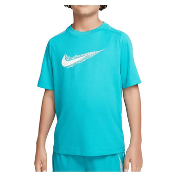 Boys' Dri-Fit Multi Short Sleeve Training Top-Apparel-Nike-HF8100-345-Tennis Express