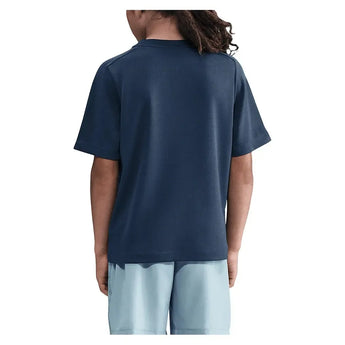 Boys' Multi Dri-FIT Short-Sleeve Training Top Midnight Navy and White-Apparel-Nike-HF8100-410_3-Tennis Express