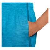 Boys' Dri-FIT Multi Heather Training Shorts Lt Current and Glacier Blue, Nike, Tennis Express, HF9006-418H26-3