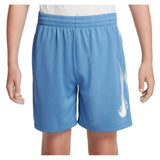 Boys' Dri-FIT Multi Woven Training Short Blue Beyond and White-Apparel-Nike-HF9121-489U25-3-Tennis Express