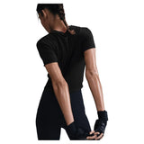 Women's One Classic Twist Short Sleeve Top-Apparel-Nike-HJ1054-010_4-Tennis Express