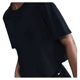 Women's One Relaxed Dri-FIT Cropped Short Sleeve Top-Apparel-Nike-HJ1065-010_3-Tennis Express