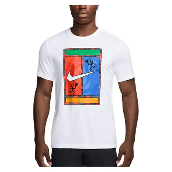 Men's OC Court Dri-FIT Tennis Tee-Apparel-Nike-HJ3470-U25-100-3-3-[Sku]-Tennis Express