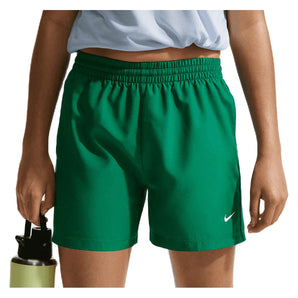 Boys' Dri-FIT Multi Woven 4 Inch Training Short, Nike, 365 Malachite/White, Tennis Express, HJ3742-U26-365-MALACHITE-WHITE-1