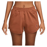 Women's Court Heritage Mid-Rise Fleece Tennis Shorts-Apparel-Nike-HJ8990-246-Tennis Express