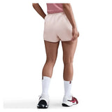 Women's Court Heritage Mid-Rise Fleece Tennis Shorts Silt Red-Apparel-Nike-HJ8990-667H25-4-Tennis Express