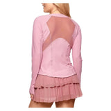 Women's Her Majesty Long Sleeve Tennis Top Malva-Apparel-Bobbe-HM-MVF24-1-Tennis Express