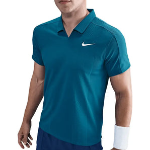 Men's New York Court Dri-FIT Advantage Slam Tennis Polo-Apparel-Nike-HM6752-301_2-Tennis Express