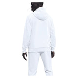 Men's Court Dri-FIT Heritage Fleece Pullover Tennis Hoodie White and Black-Apparel-Nike-, [current_file_name-Tennis Express
