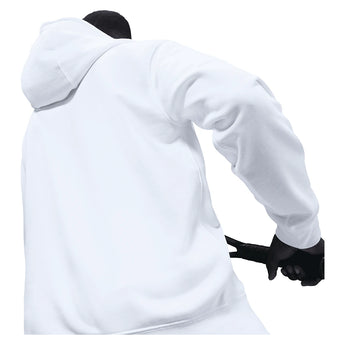 Men's Court Dri-FIT Heritage Fleece Pullover Tennis Hoodie White and Black-Apparel-Nike-, [current_file_name-Tennis Express