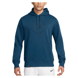 Men's Court Dri-FIT Heritage Fleece Pullover Tennis Hoodie-Apparel-Nike-HM6759-F25-415-3-Tennis Express
