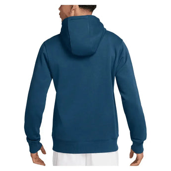 Men's Court Dri-FIT Heritage Fleece Pullover Tennis Hoodie-Apparel-Nike-HM6759-F25-415-4-Tennis Express